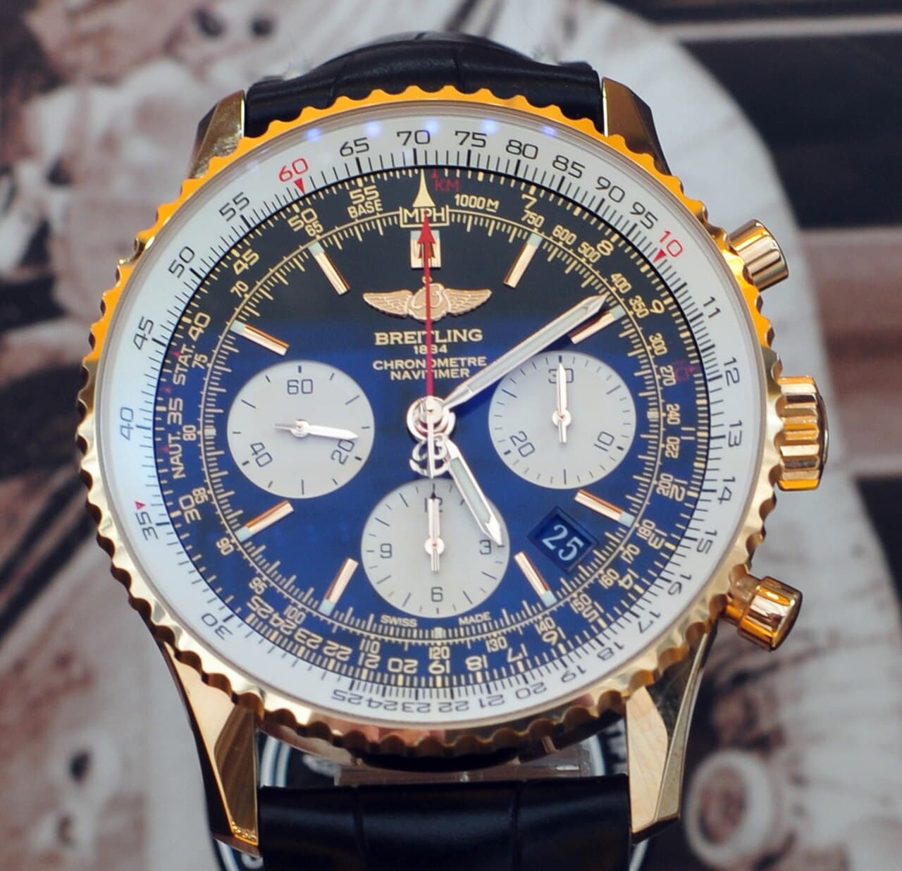 Breitling Navitimer (rose gold) 