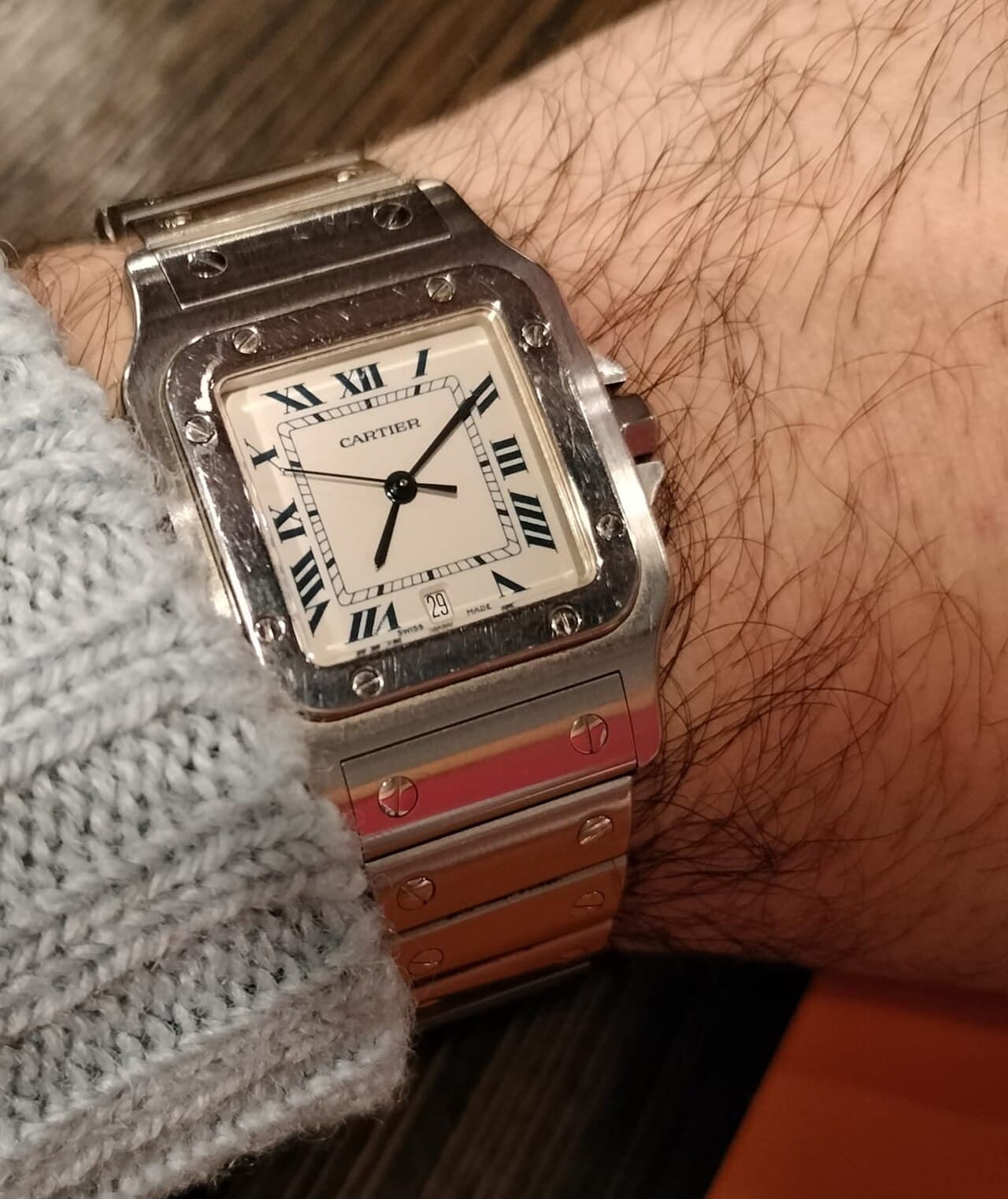 Cartier Santos Galbée ref. 1564 