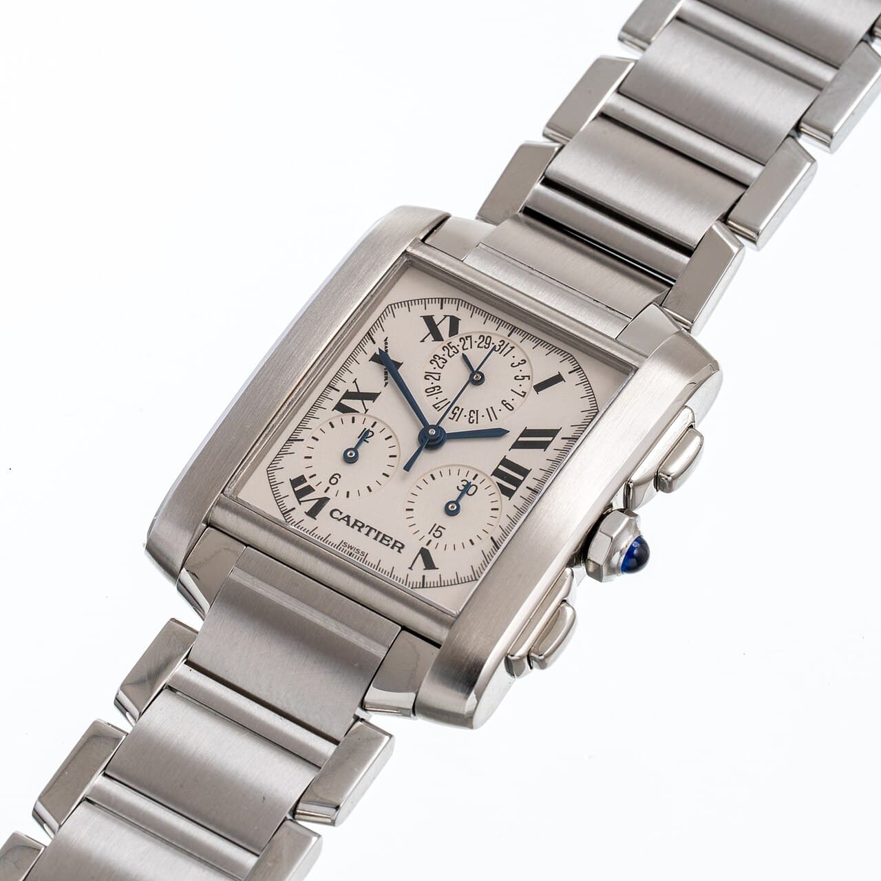 Cartier Tank Française Chronoreflex 