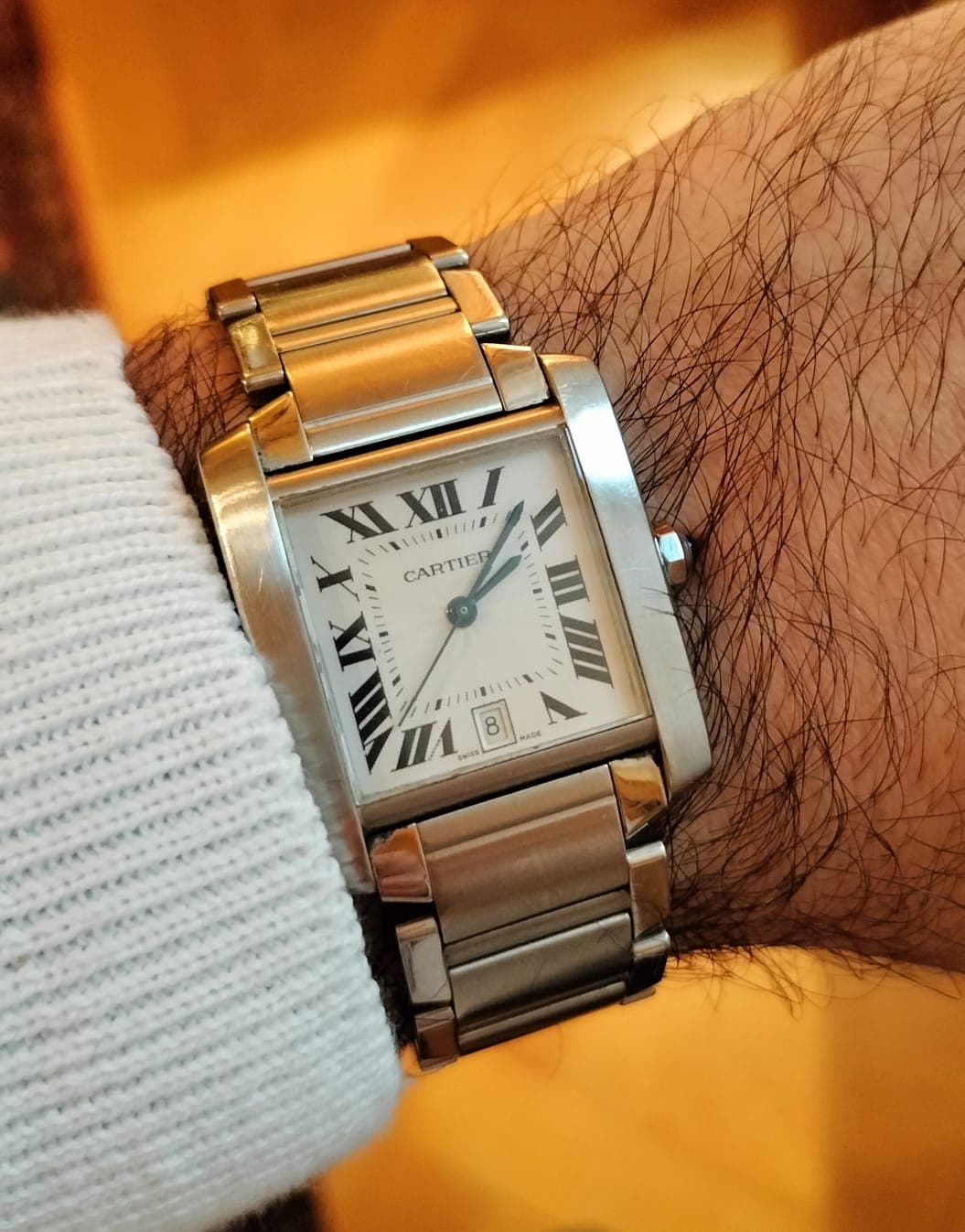 Cartier Tank Française (date) 