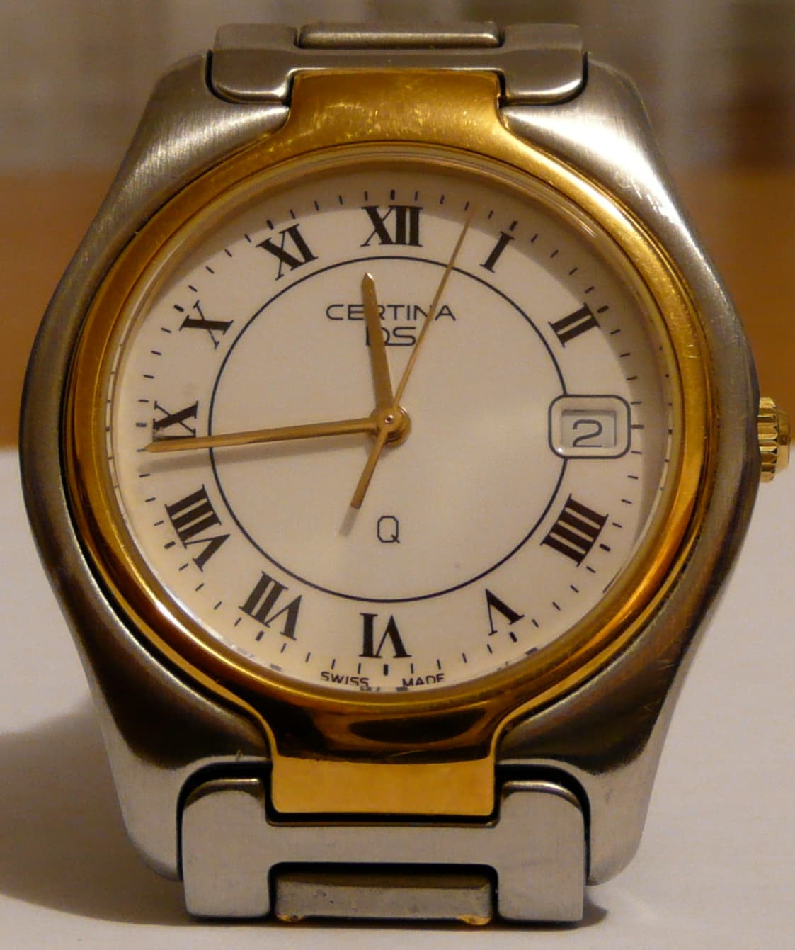 Certina DS Quartz (Roman-numeral dress) 