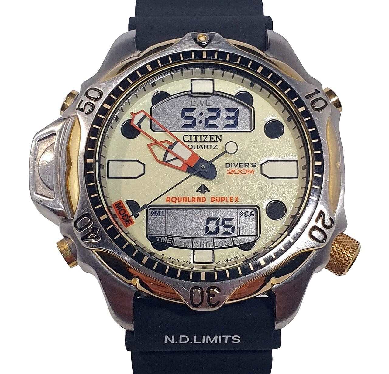Citizen Promaster Aqualand Duplex JP1010 Diver's 200m 