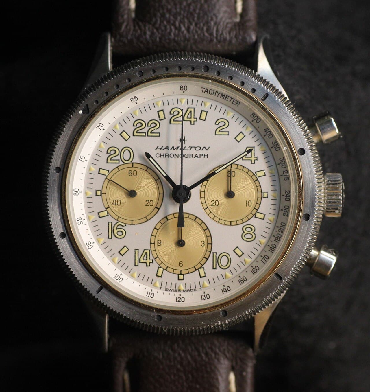 Hamilton Chronograph (vintage military 24h) 