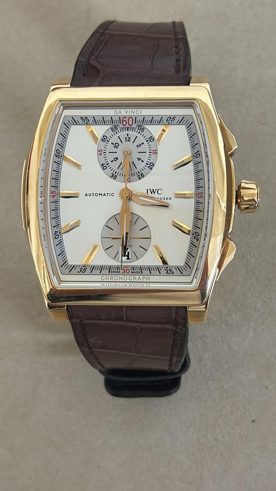 IWC Da Vinci Chronograph (cushion case) 
