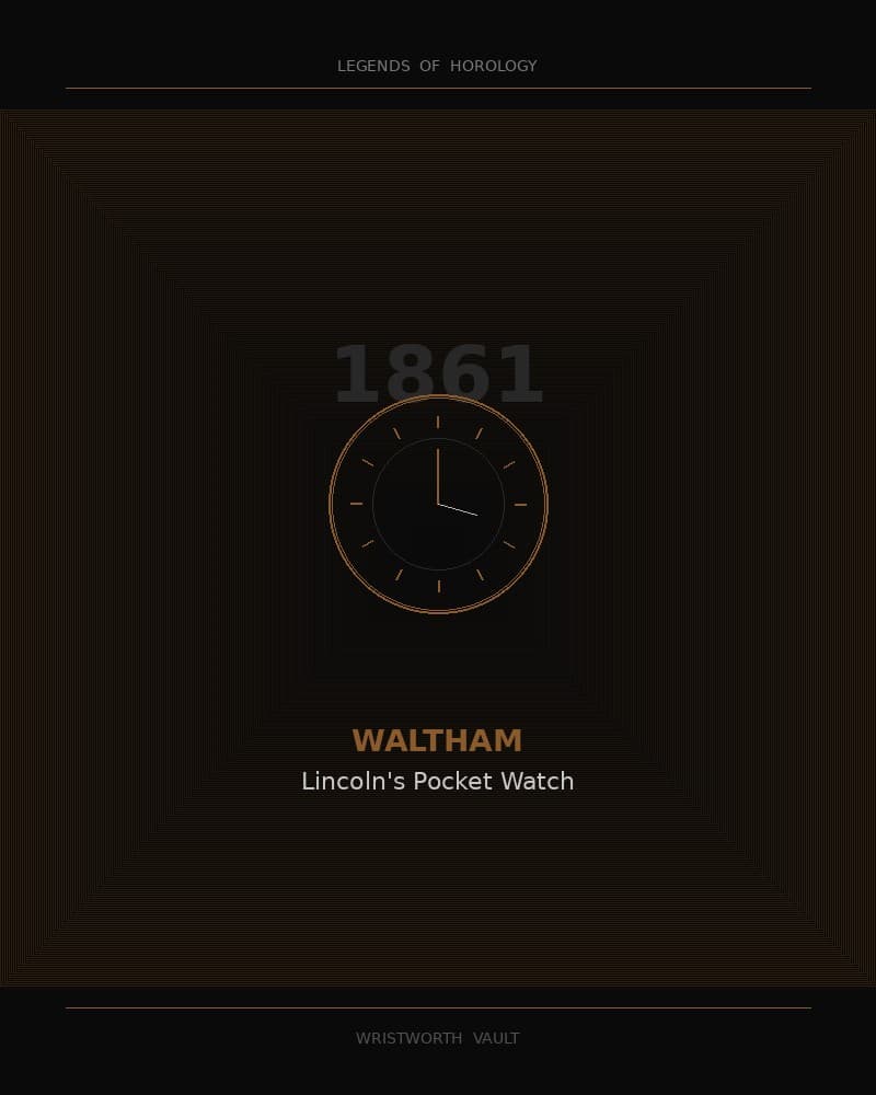 Waltham Lincoln's Pocket Watch