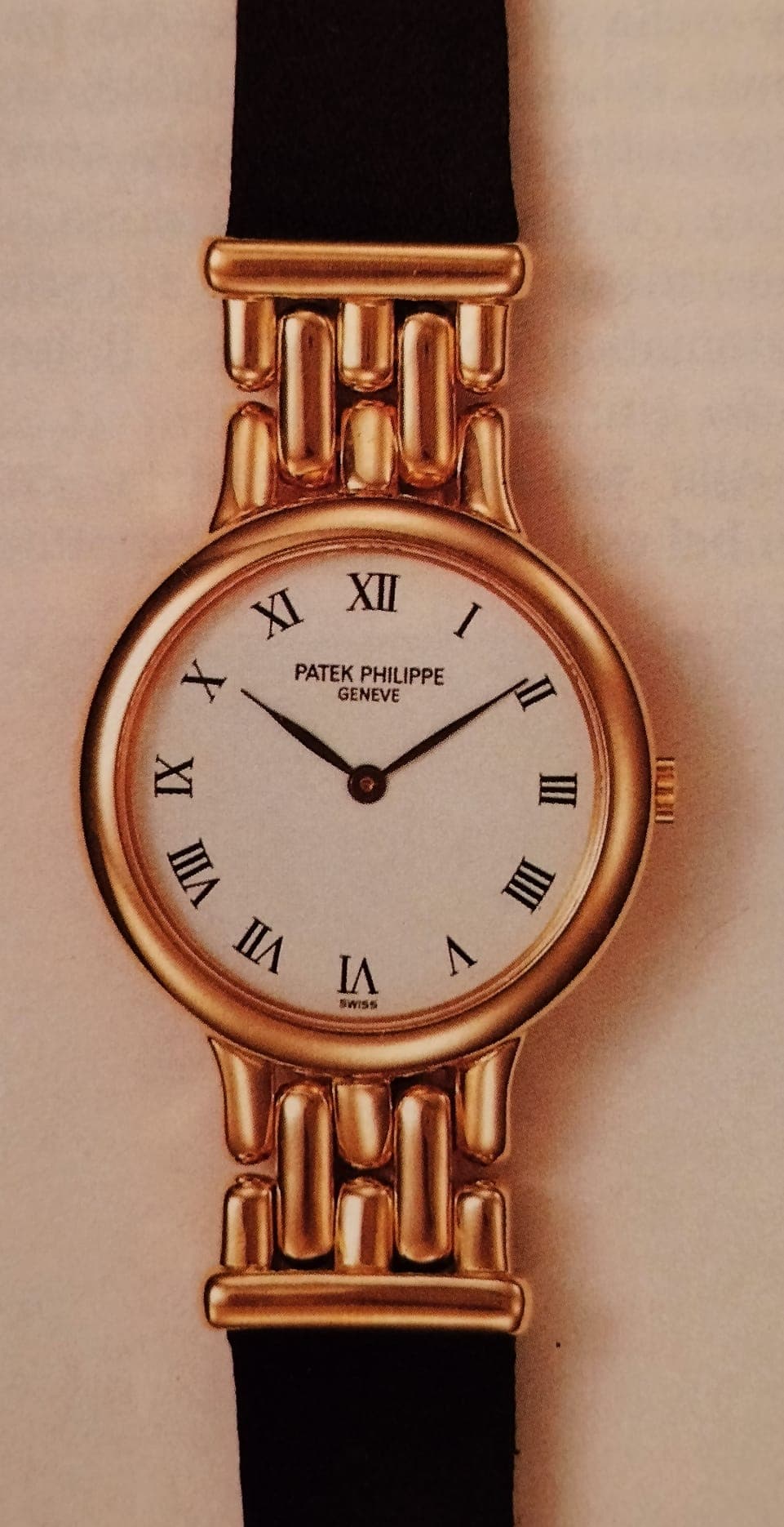 Patek Philippe Calatrava (ladies, gold bracelet, ref. 4820 style) 
