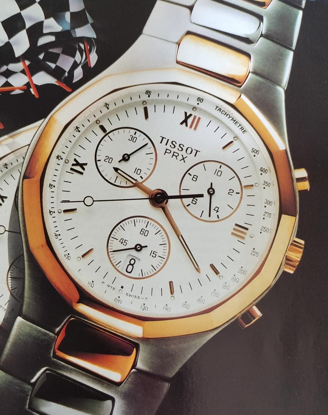 Tissot PRX (vintage, early 1990s) Chronograph 