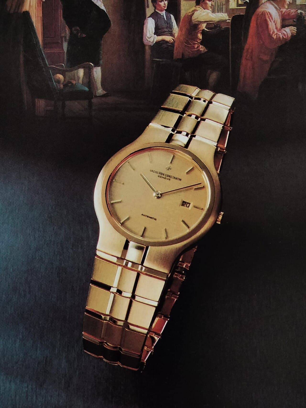 Vacheron Constantin Phidias (integrated bracelet, late 1980s) 