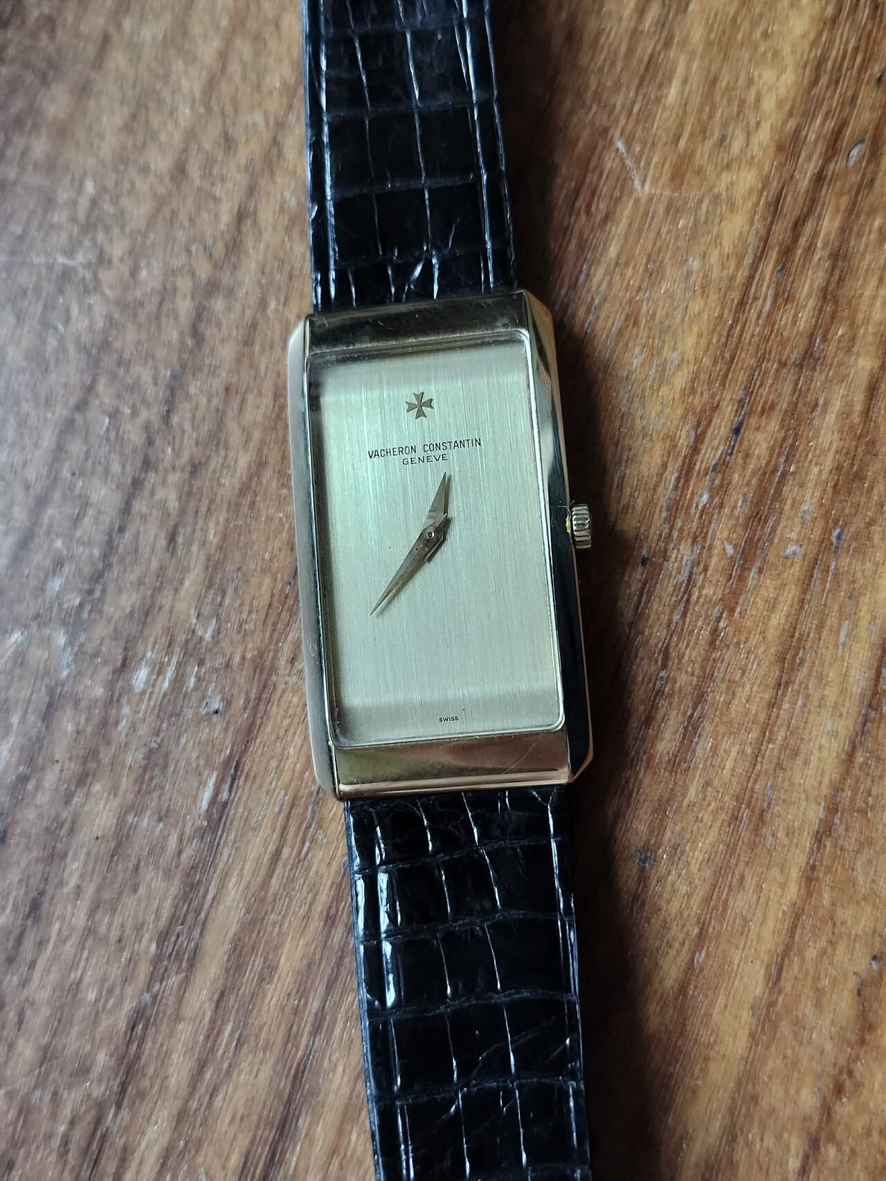 Vacheron Constantin Rectangular dress watch (1980s) 