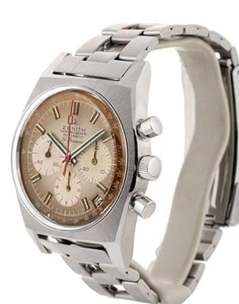 Zenith El Primero A385 (vintage, smoked/gradient dial) 