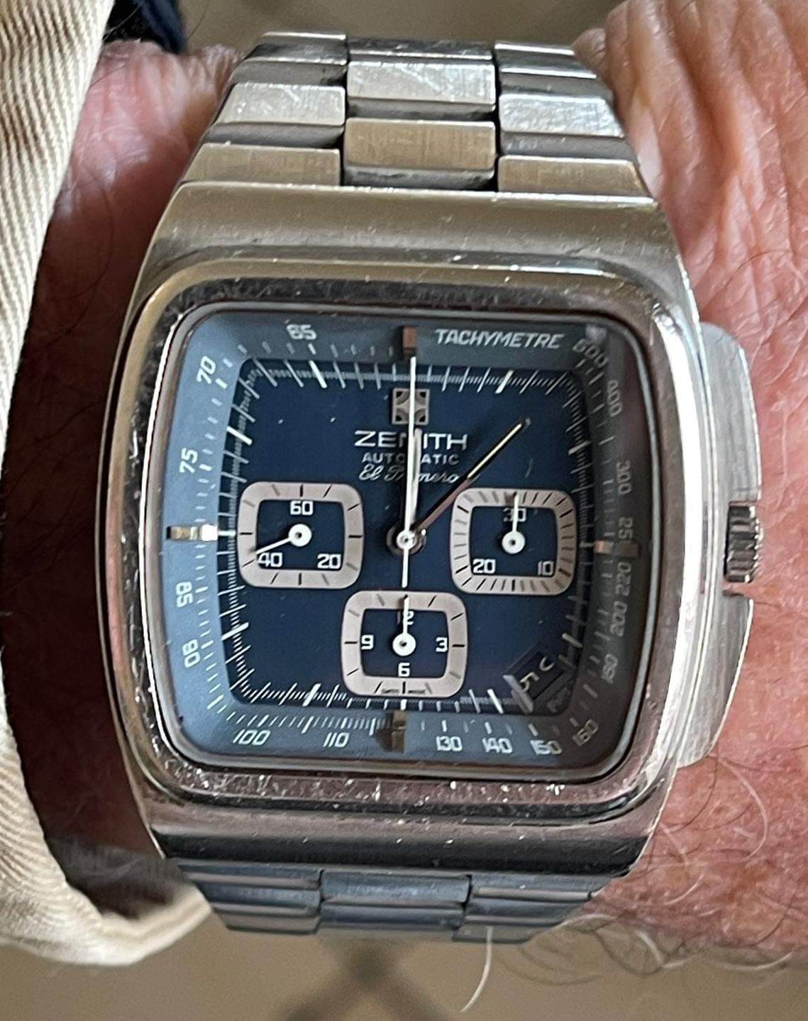Zenith El Primero TV (vintage, ref. 01-0200-415) 