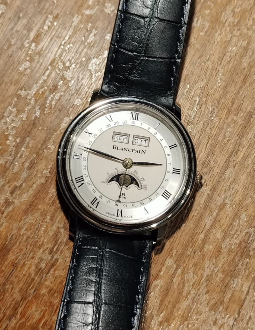 Blancpain Villeret Complete Calendar Moonphase (ref. 6501)