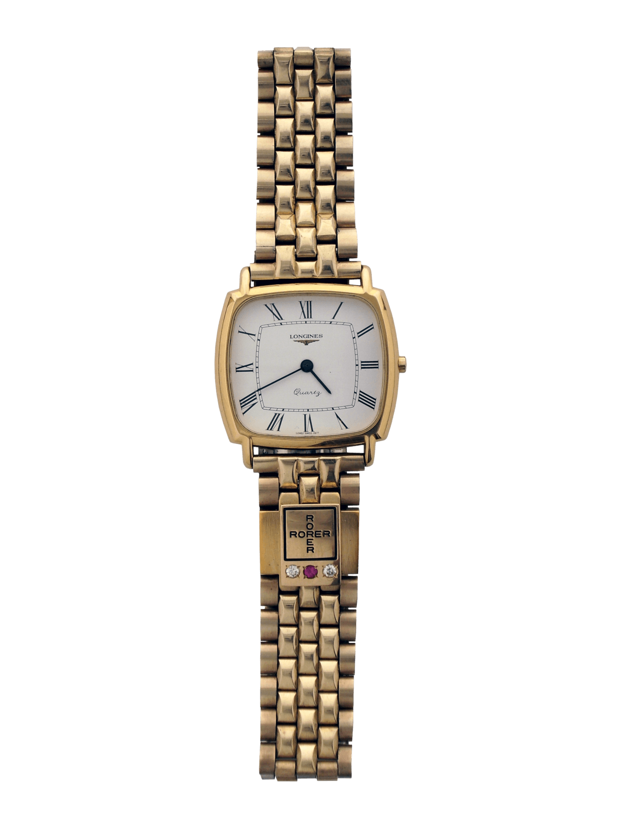 Longines Gold dress watch (cushion case)