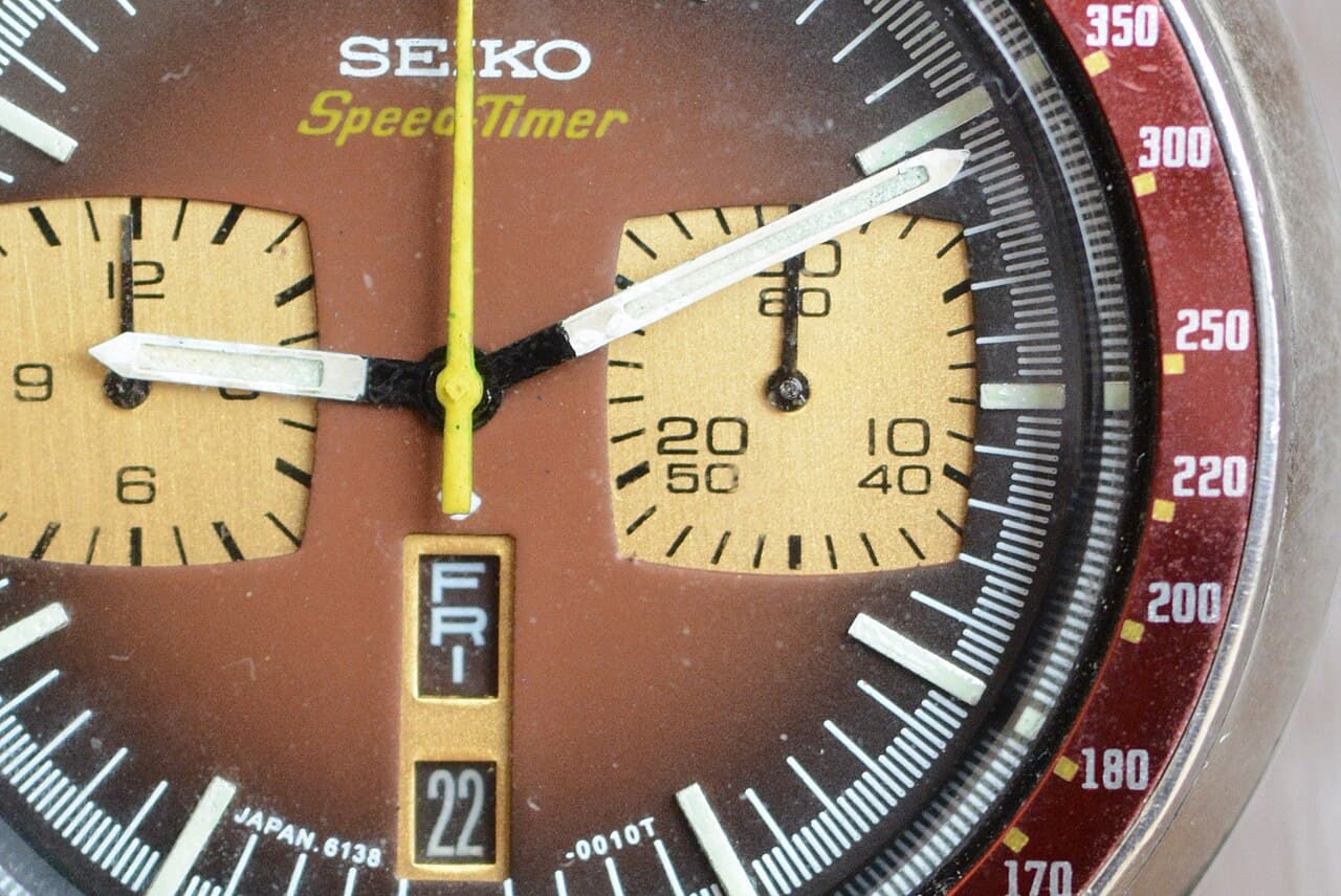 Seiko Speed-Timer 6138-0040 "Bullhead" Chronograph