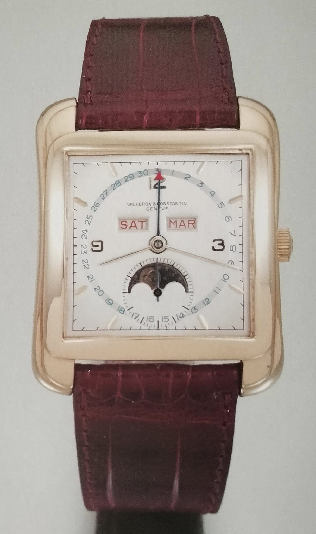 Vacheron Constantin Cioccolatone triple calendar moonphase (ref. 4764)