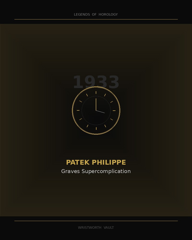 Patek Philippe Henry Graves Supercomplication